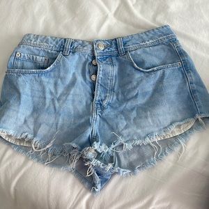 Zara denim shorts